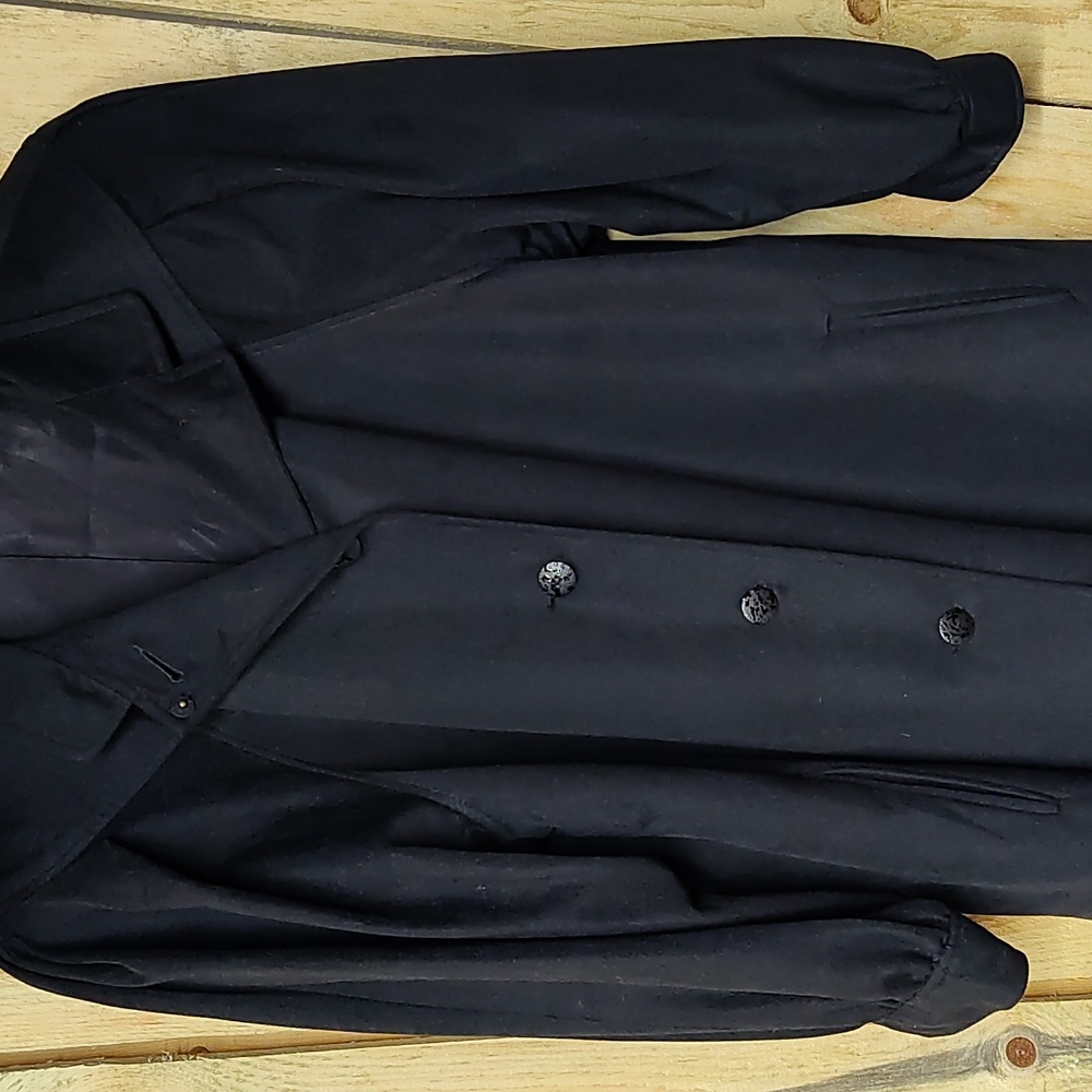 Sofsuede woman's dress coat size 10 or 12 - Picture 2 of 12